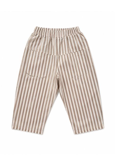 Pantaloni a righe MINIMU' KIDS | 1684 430N ANCIEN0554 SAND PEARL